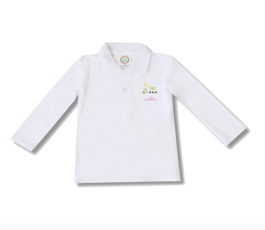 Personalized Long Sleeve Polo